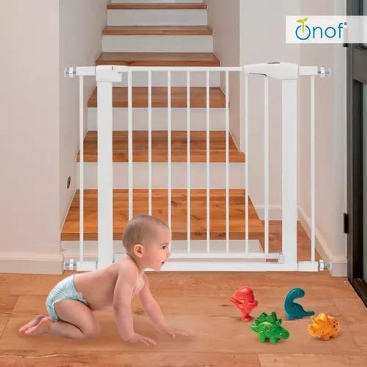 GENERICO - Reja de Seguridad Expandible para Bebés y Mascotas