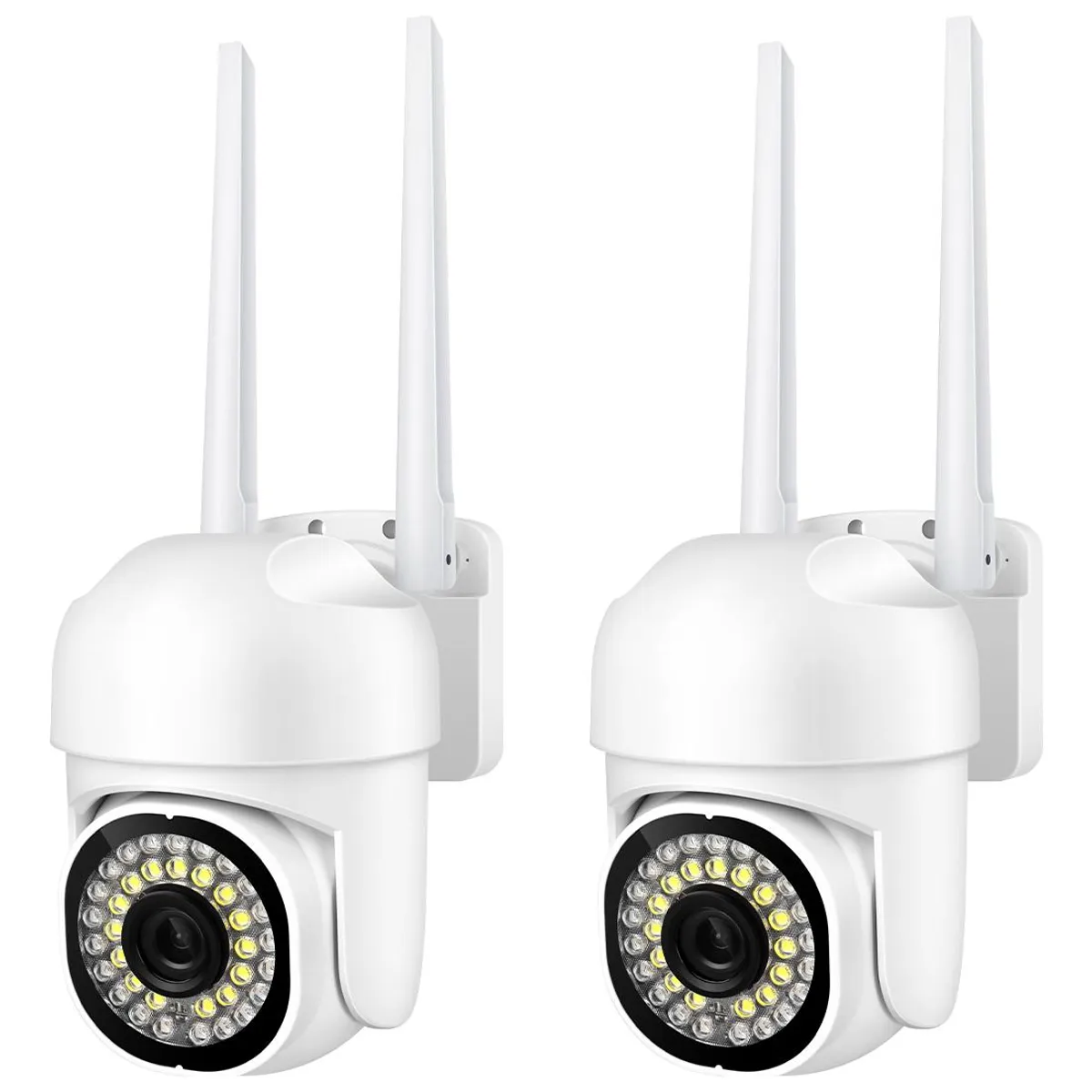 GENERICO - Cámaras IP Smart WiFi Infrarrojas para Uso Interior y Exterior HD