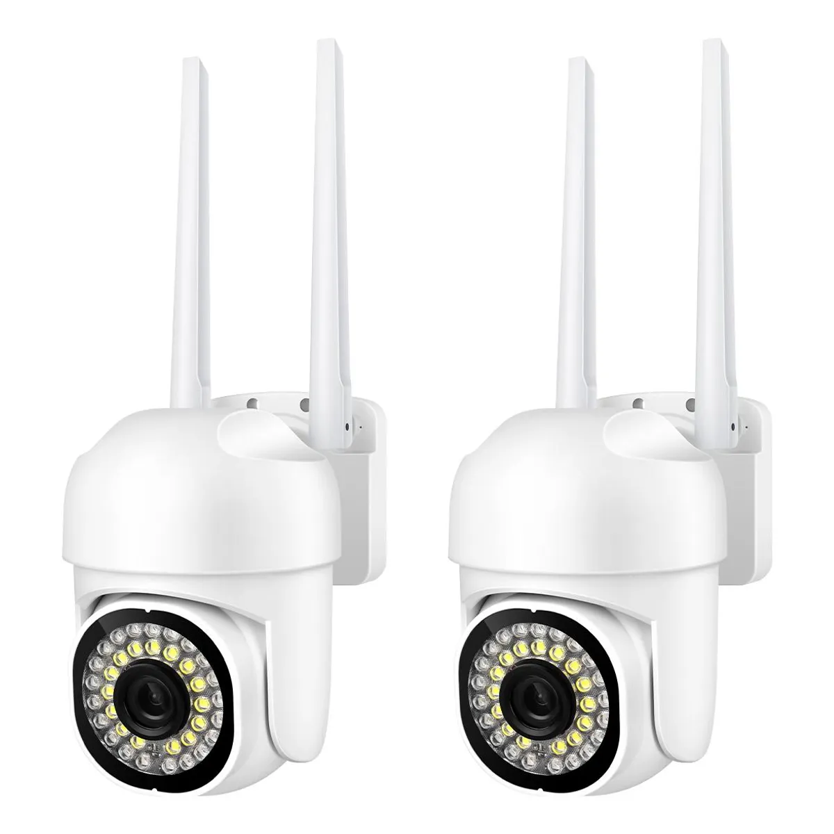 GENERICO - Cámaras IP Smart WiFi Infrarrojas para Uso Interior y Exterior HD