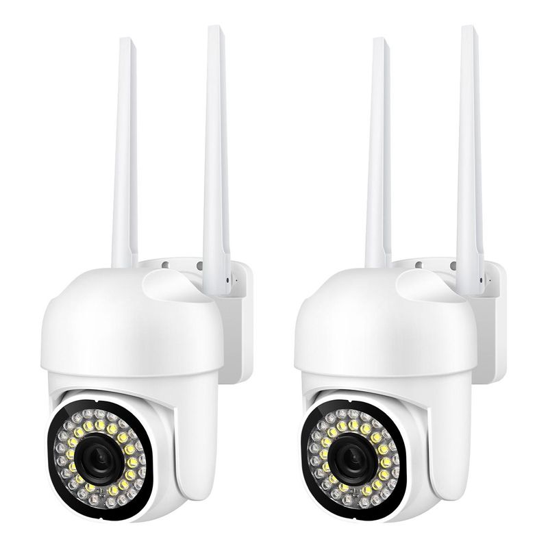 GENERICO - Cámaras IP Smart WiFi Infrarrojas para Uso Interior y Exterior HD