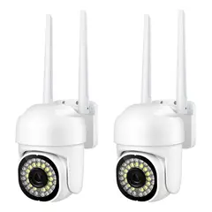 GENERICO - Cámaras IP Smart WiFi Infrarrojas para Uso Interior y Exterior HD