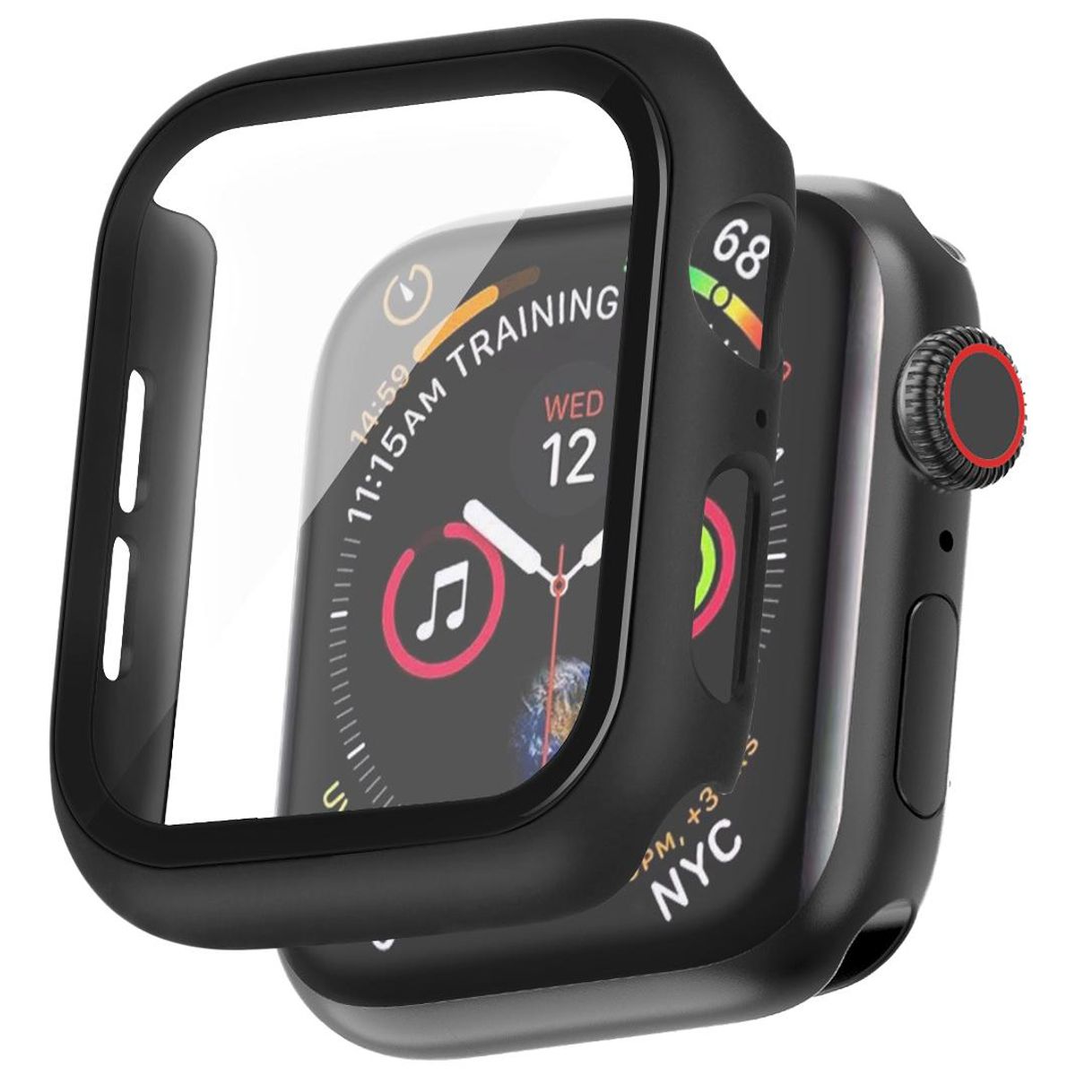 GENERICO - Carcasa Slim y Cristal Templado para Apple Watch
