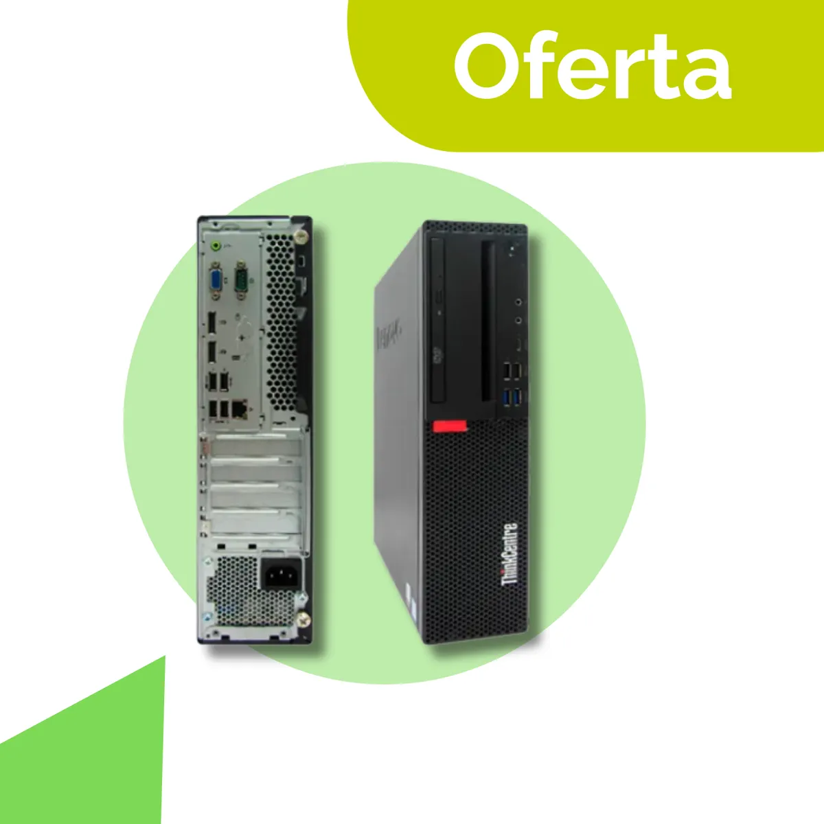 LENOVO - PC Lenovo ThinkCentre M720s / 8GB / 256SSD / 1TB HDD / WF+BT / WIN 11 Pro / seminuevo