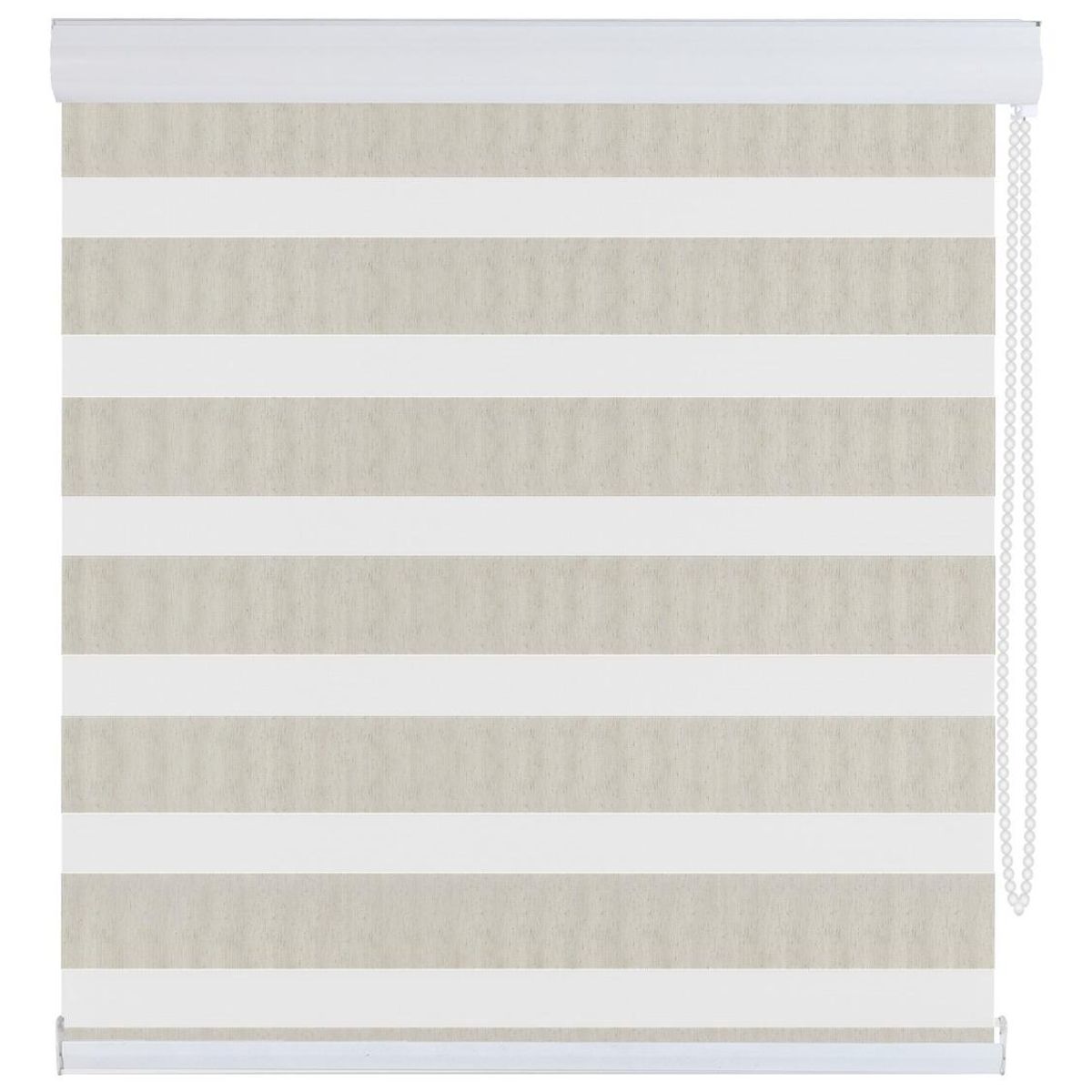 GENERICO - Cortina Roller Duo Zebra Día y Noche 120x200 cm