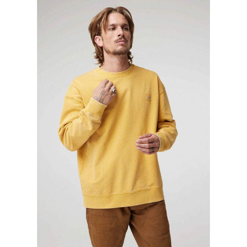 LEE - Poleron Hombre Loose Fit Yellow Vintage