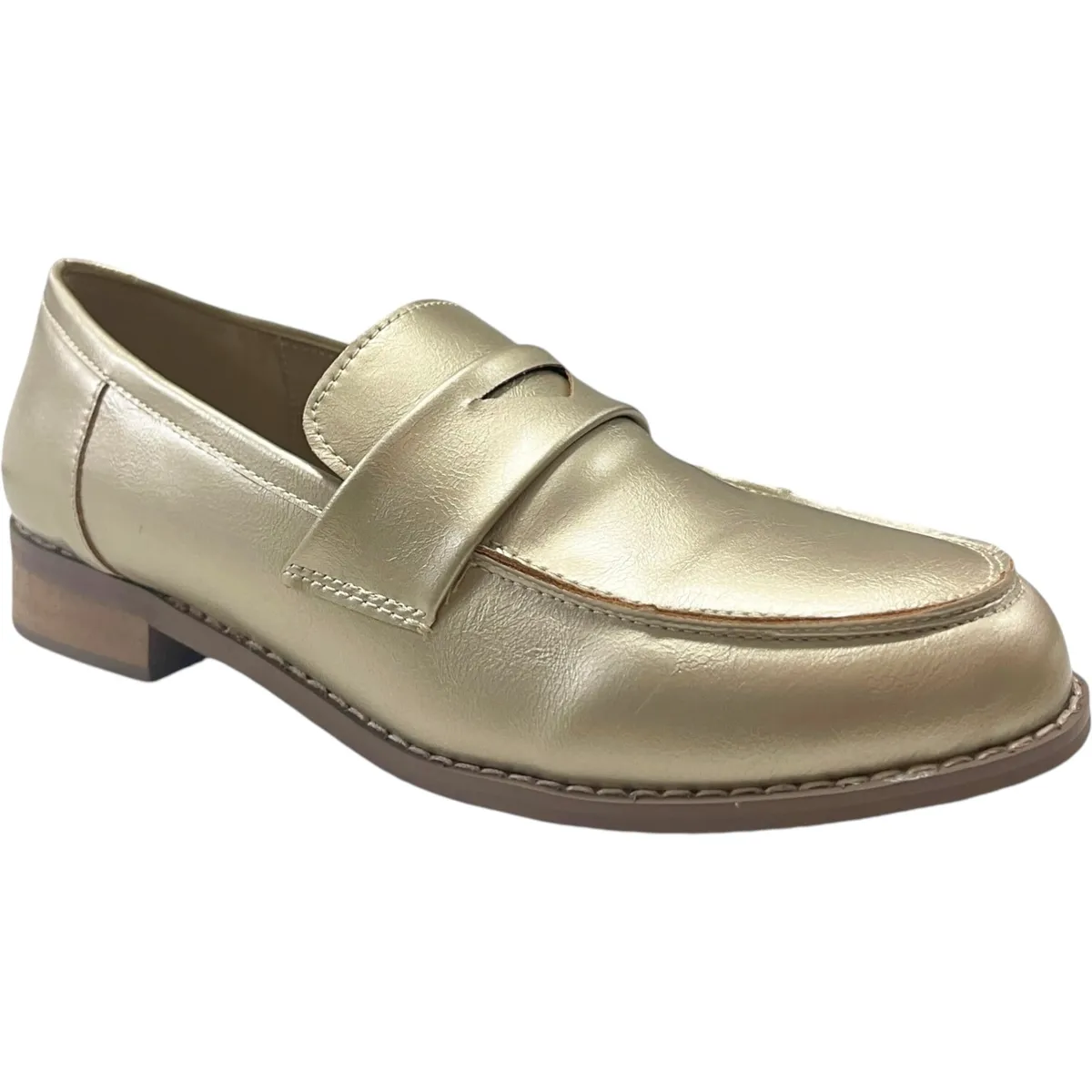 DETOGNI - Mocasin Mujer Dorado Javiera Detogni