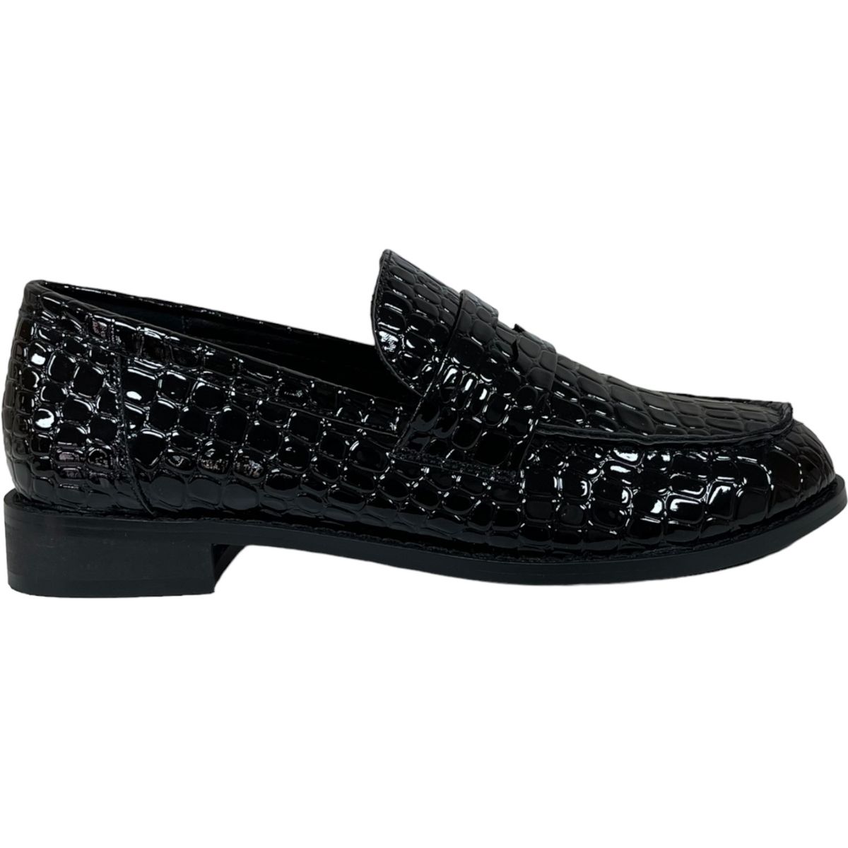 DETOGNI - Mocasin Mujer Negro Salamanca Detogni