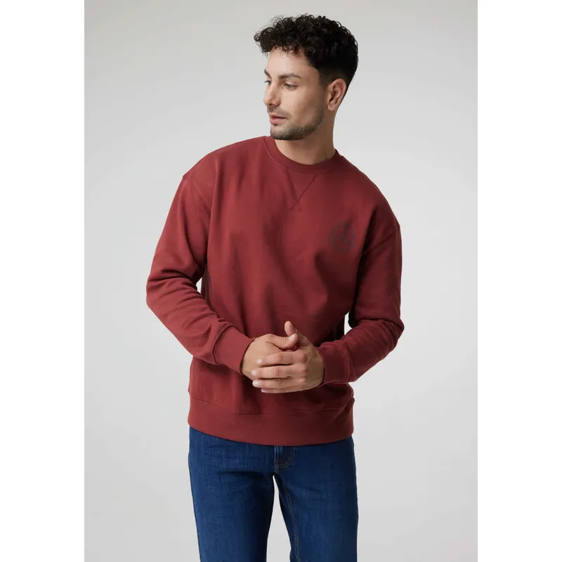 LEE - Poleron Hombre  Ls Crew Sws Original Brick