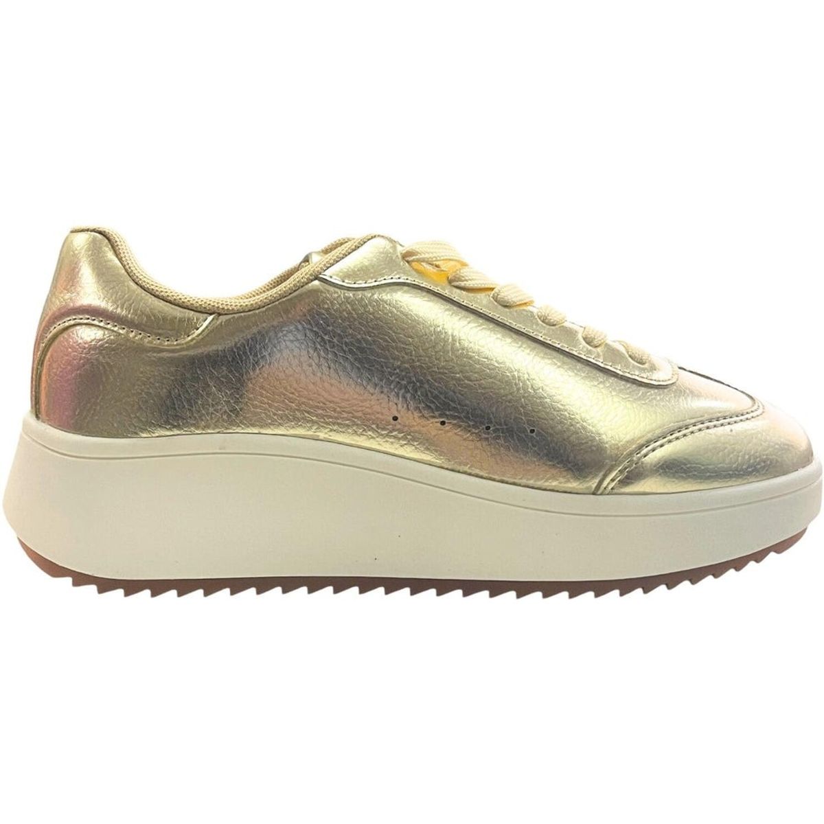 DETOGNI - Zapatilla Urbana Mujer Dorado Alexa Detogni