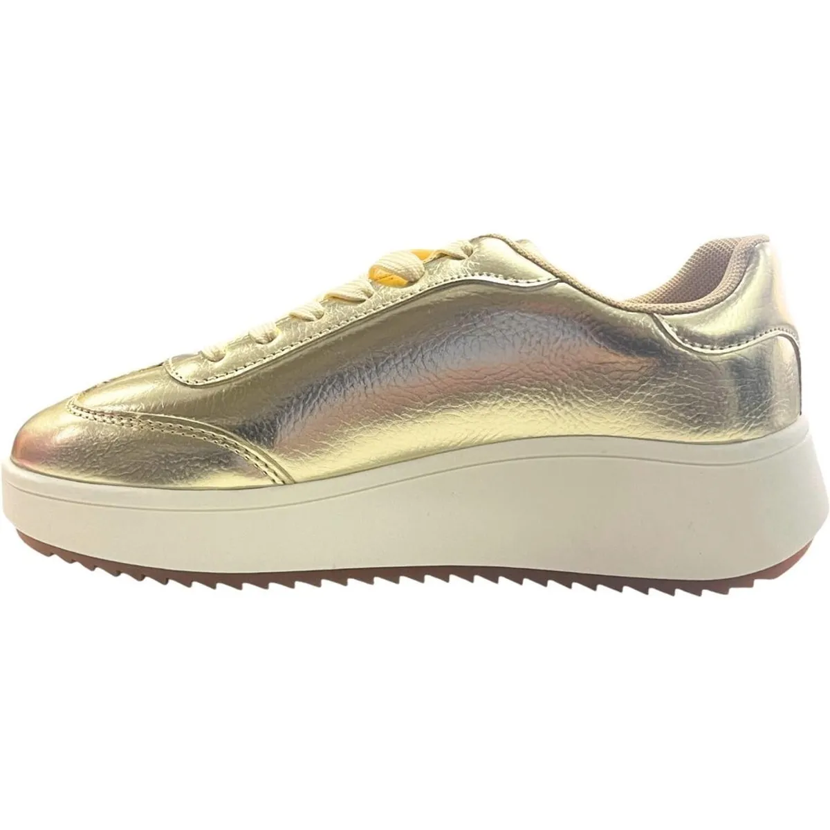 DETOGNI - Zapatilla Urbana Mujer Dorado Alexa Detogni