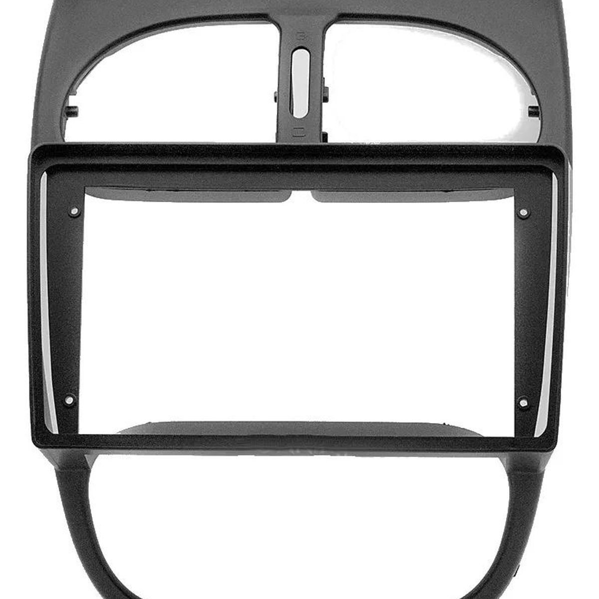 GENERICO - Bisel Adaptador para Radio 9 Pulgadas Peugeot 206