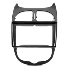 GENERICO - Bisel Adaptador para Radio 9 Pulgadas Peugeot 206