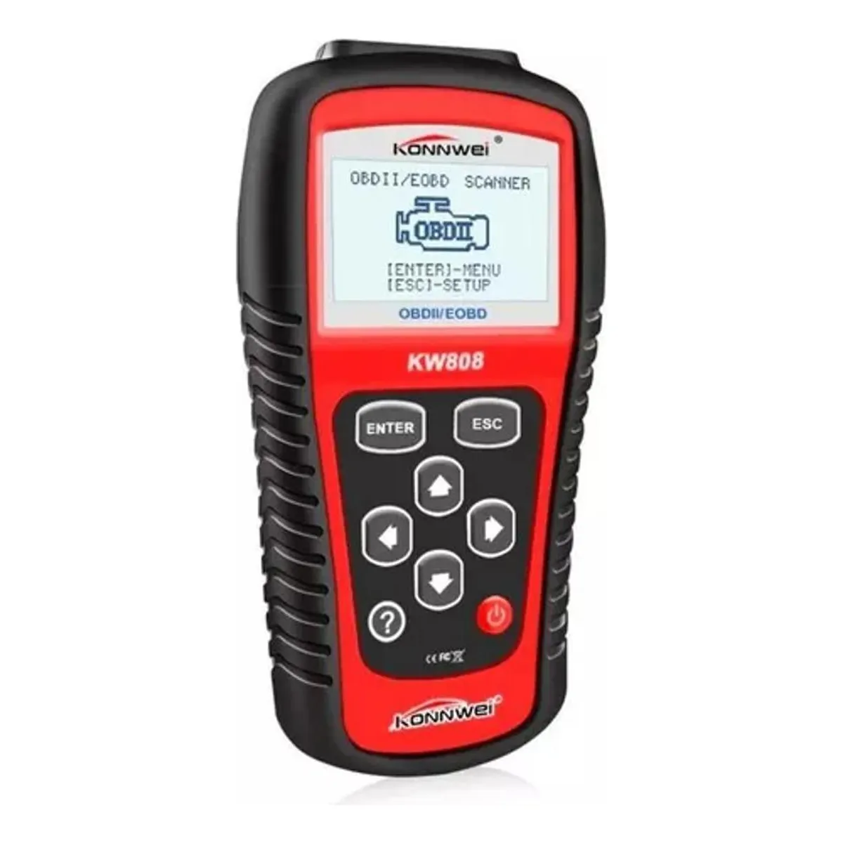 GENERICO - Scanner Automotriz OBD2 Konnwei KW808 Multimarca