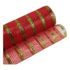 GENERICO - Rollo de Cinta Decorativa para Árbol de Navidad 52cm x 10m