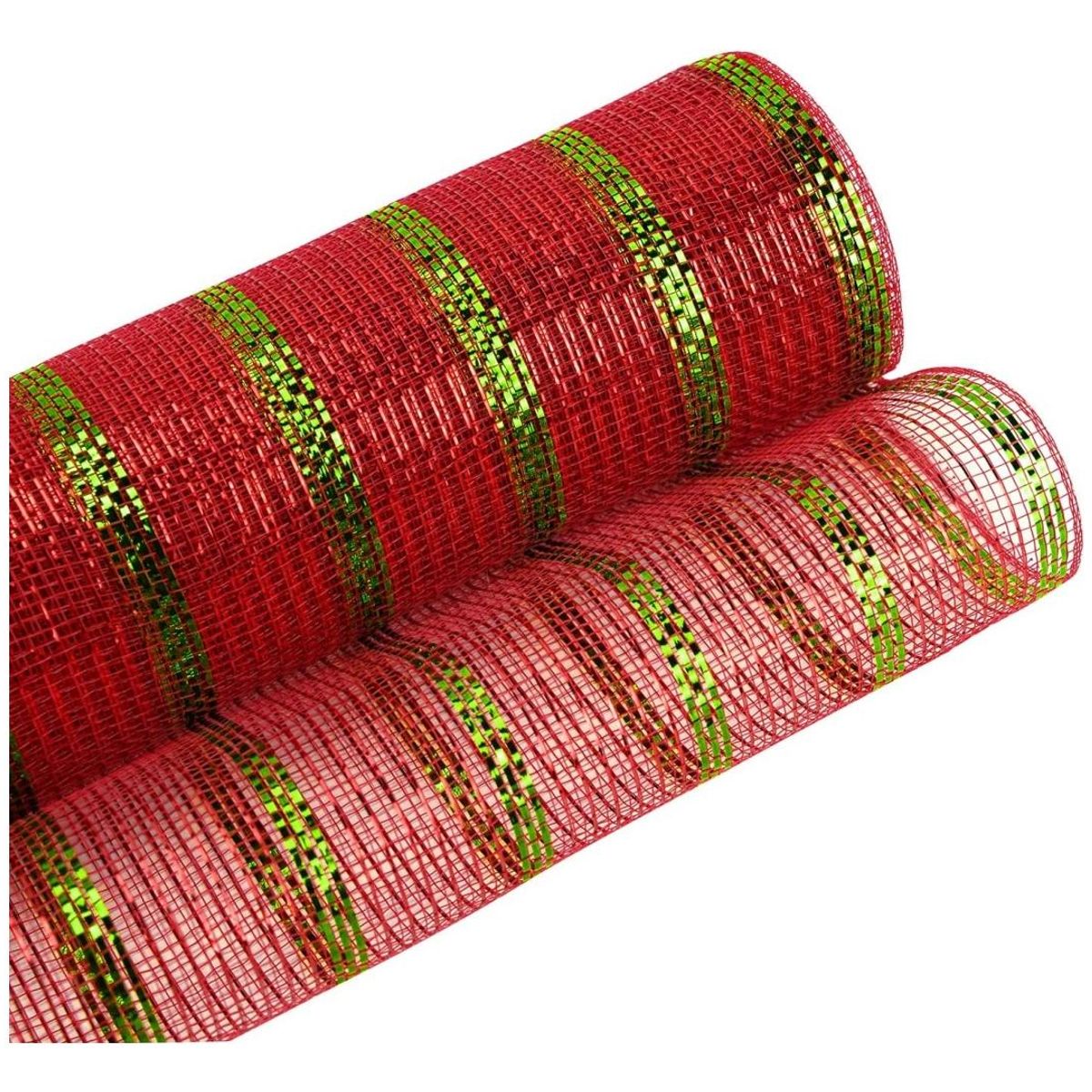 GENERICO - Cinta Decorativa de Malla para Árbol de Navidad 26cm x 10m