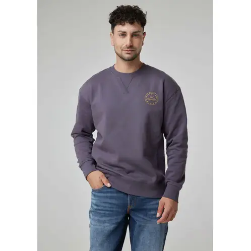 LEE - Poleron Hombre Ls Crew Sws Original Grey