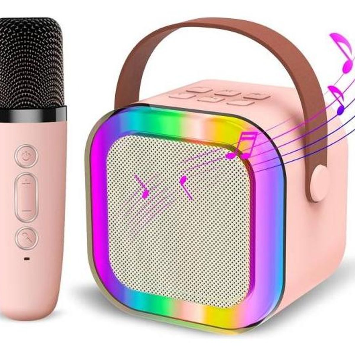 GENERICO - Parlante Karaoke Bluetooth con Micrófono y Radio