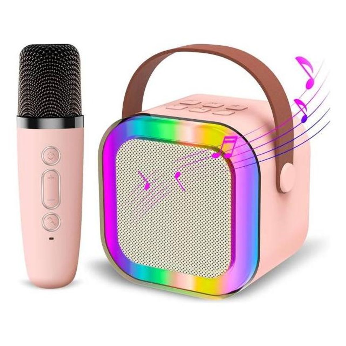 GENERICO - Parlante Karaoke Bluetooth con Micrófono y Radio