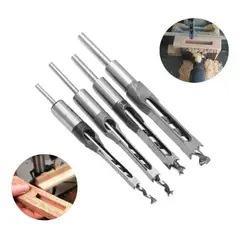 GENERICO - Set de Brocas Cuadradas para Mortaja - Acero Carbono