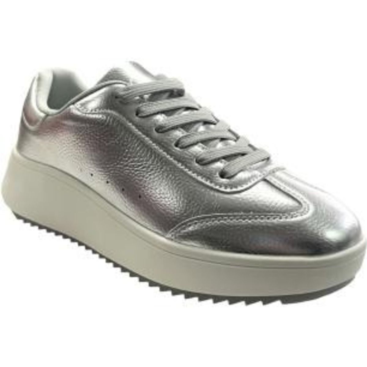 DETOGNI - Zapatilla Urbana Mujer Plateado Alexa Detogni