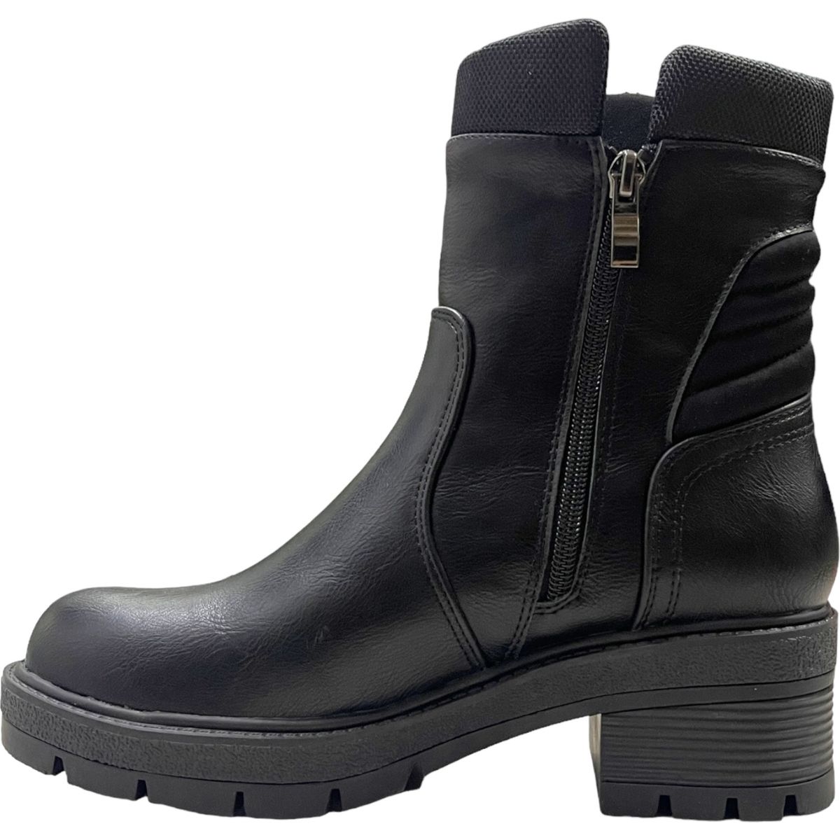 DETOGNI - Botin Mujer Negro Plataforma Berlin Detogni