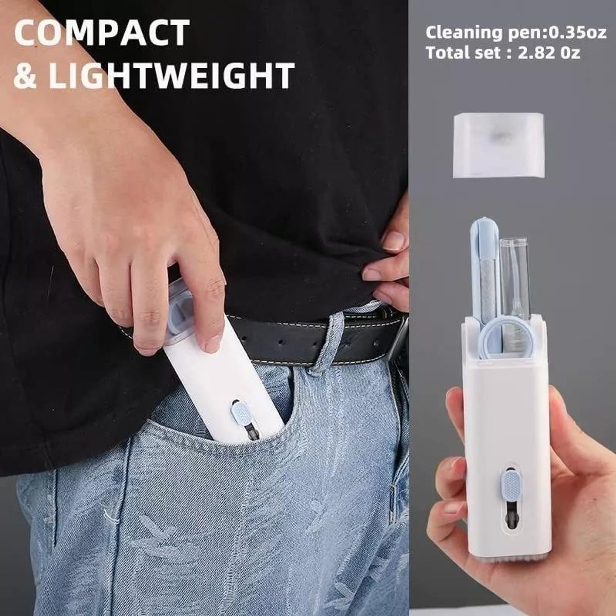 GENERICO - Kit de Limpieza 7 en 1 para Teclados y Dispositivos Electrónicos