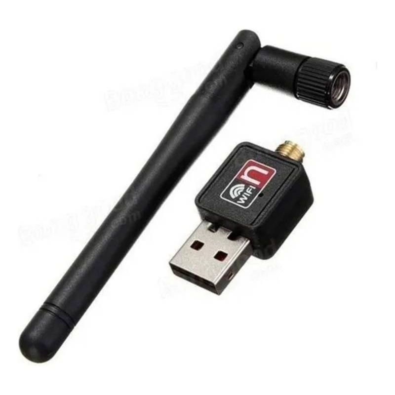 GENERICO - Antena USB WiFi Mini 24G y 5G 300Mbps con Conector USB