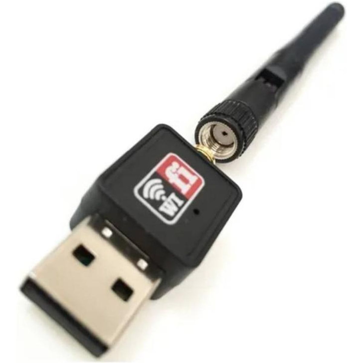 GENERICO - Antena USB WiFi Mini 24G y 5G 300Mbps con Conector USB
