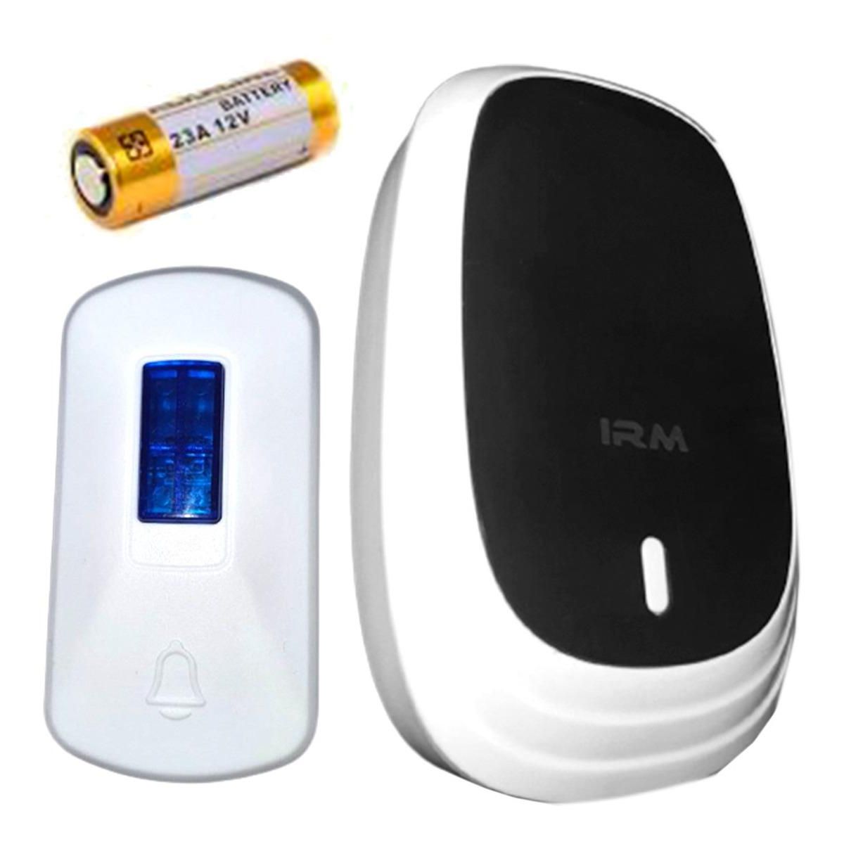 GENERICO - Timbre Inalámbrico 220V con Control Remoto y Batería