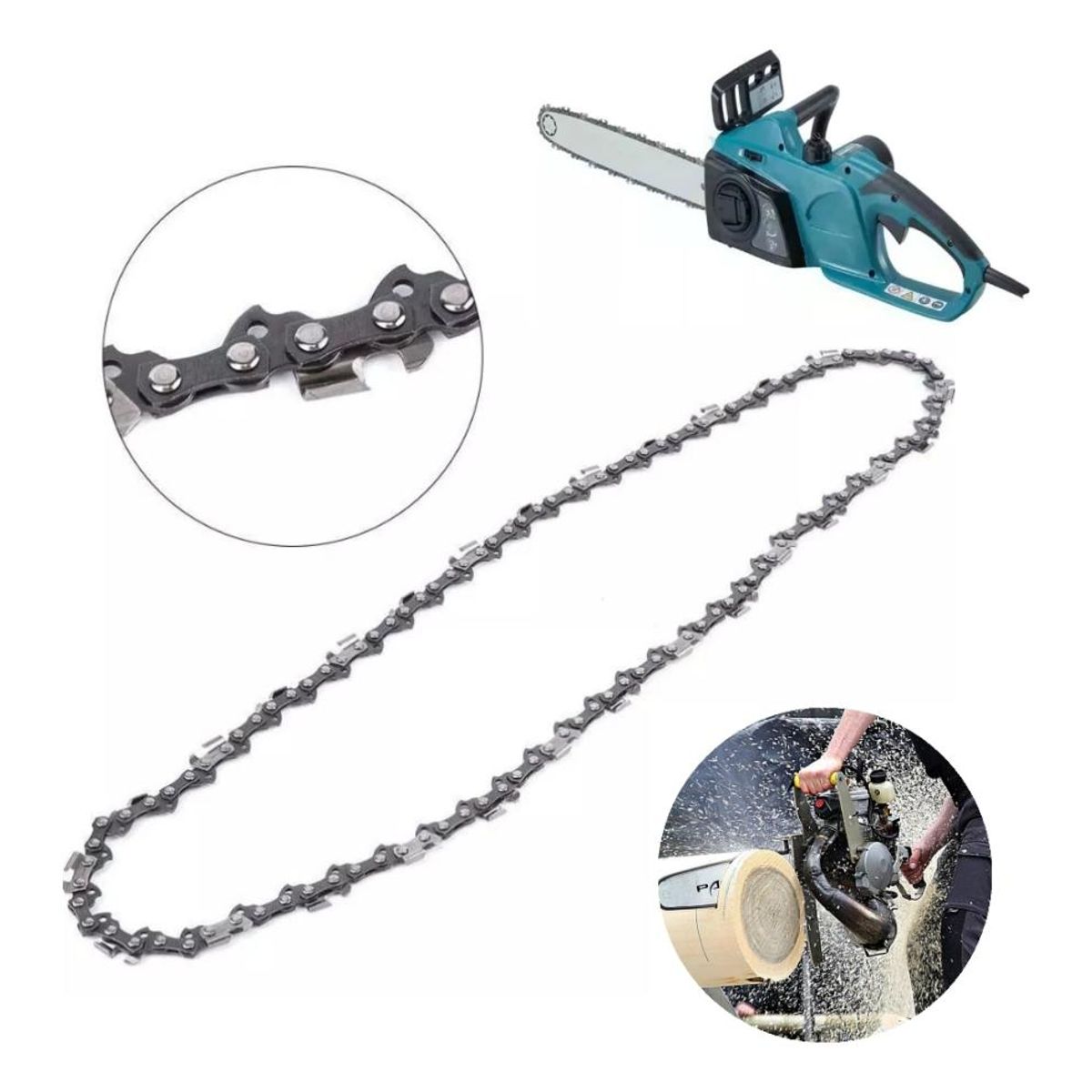 GENERICO - Cadena para Electrosierra de 16&apos&apos con 56 Eslabones