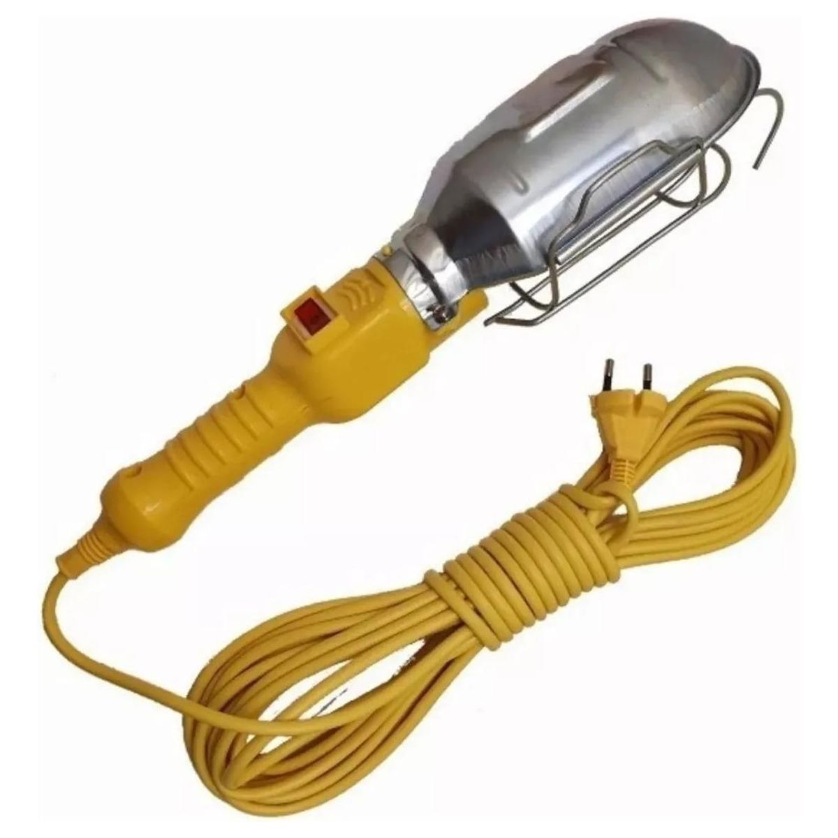 GENERICO - Lámpara Portátil con Cable de 10 Metros y Gancho.