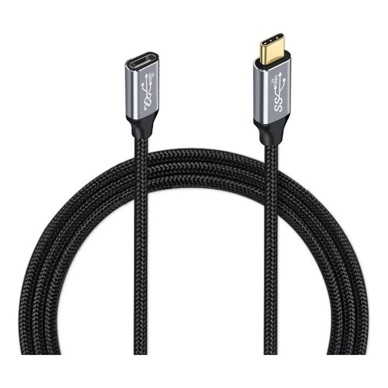 GENERICO - Cable de Extensión USB C 31 Gen2 10Gbps 3m con Resolución 4K
