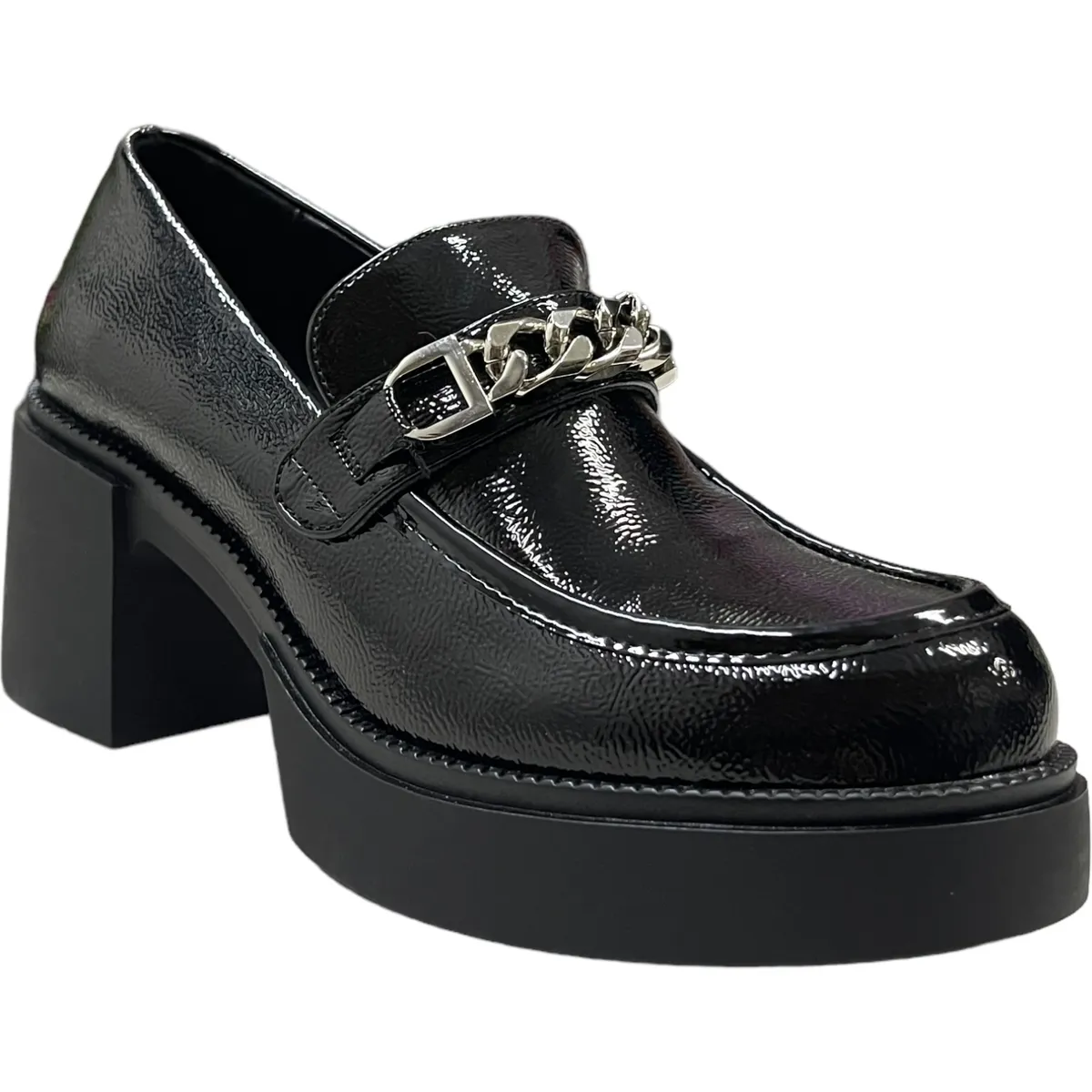 DETOGNI - Mocasin Mujer Negro Amsterdam Detogni
