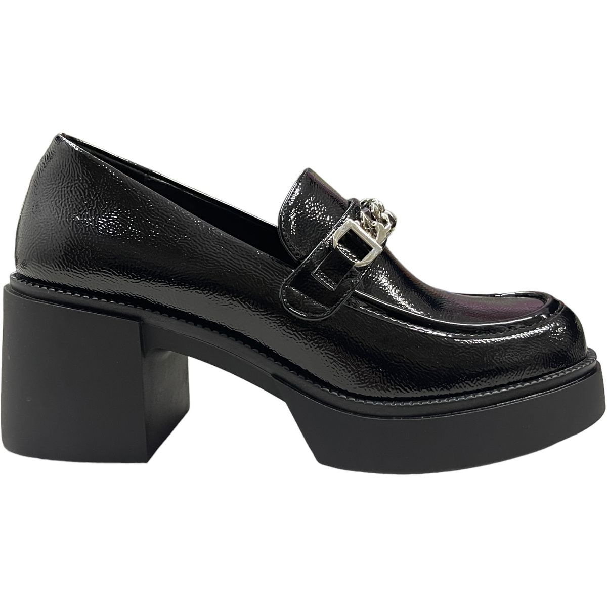 DETOGNI - Mocasin Mujer Negro Amsterdam Detogni