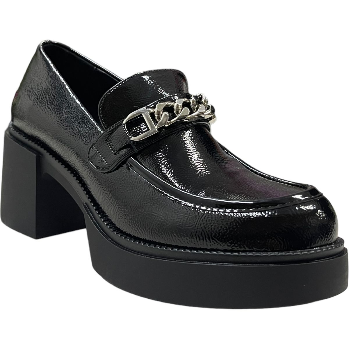 DETOGNI - Mocasin Mujer Negro Amsterdam Detogni