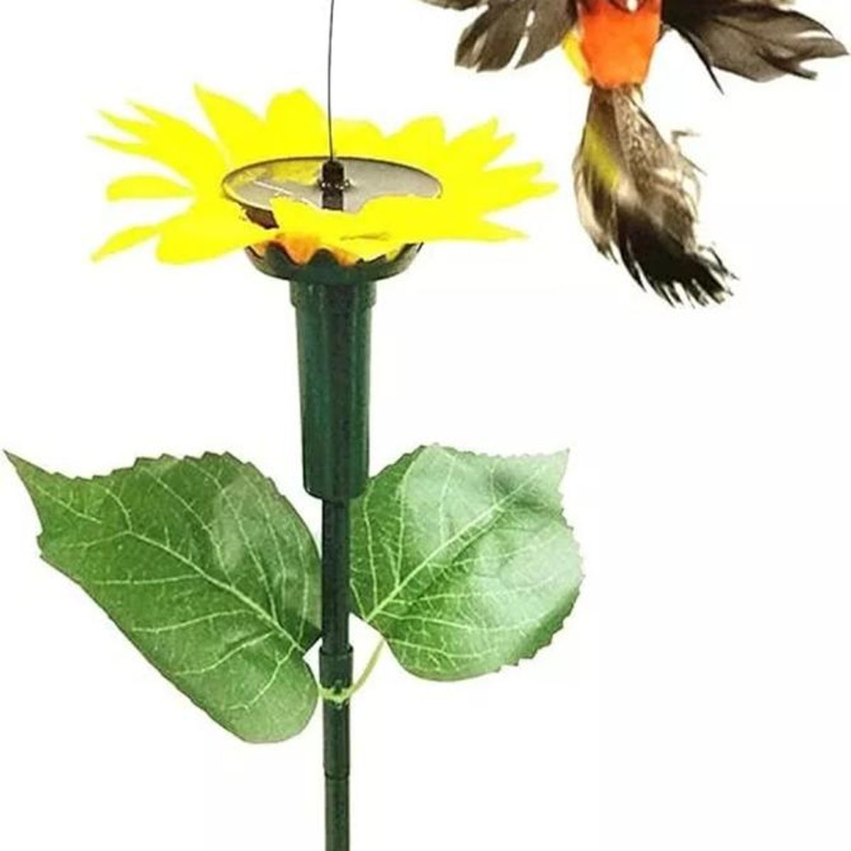 GENERICO - Estaca Solar Giratoria de Colibrí para Jardín