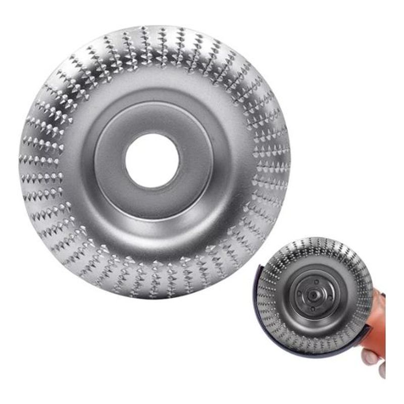 GENERICO - Disco Abrasivo Dentado para Lijado de Madera 100mm