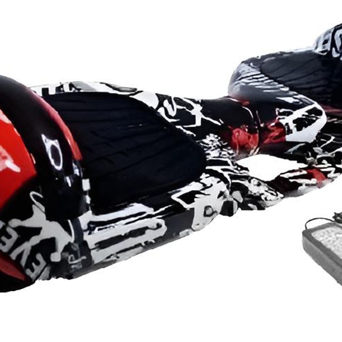 GENERICO - Patineta Eléctrica Bluetooth con Luces y Casco Protector