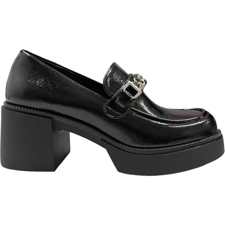 Mocasin Mujer Negro Amsterdam
