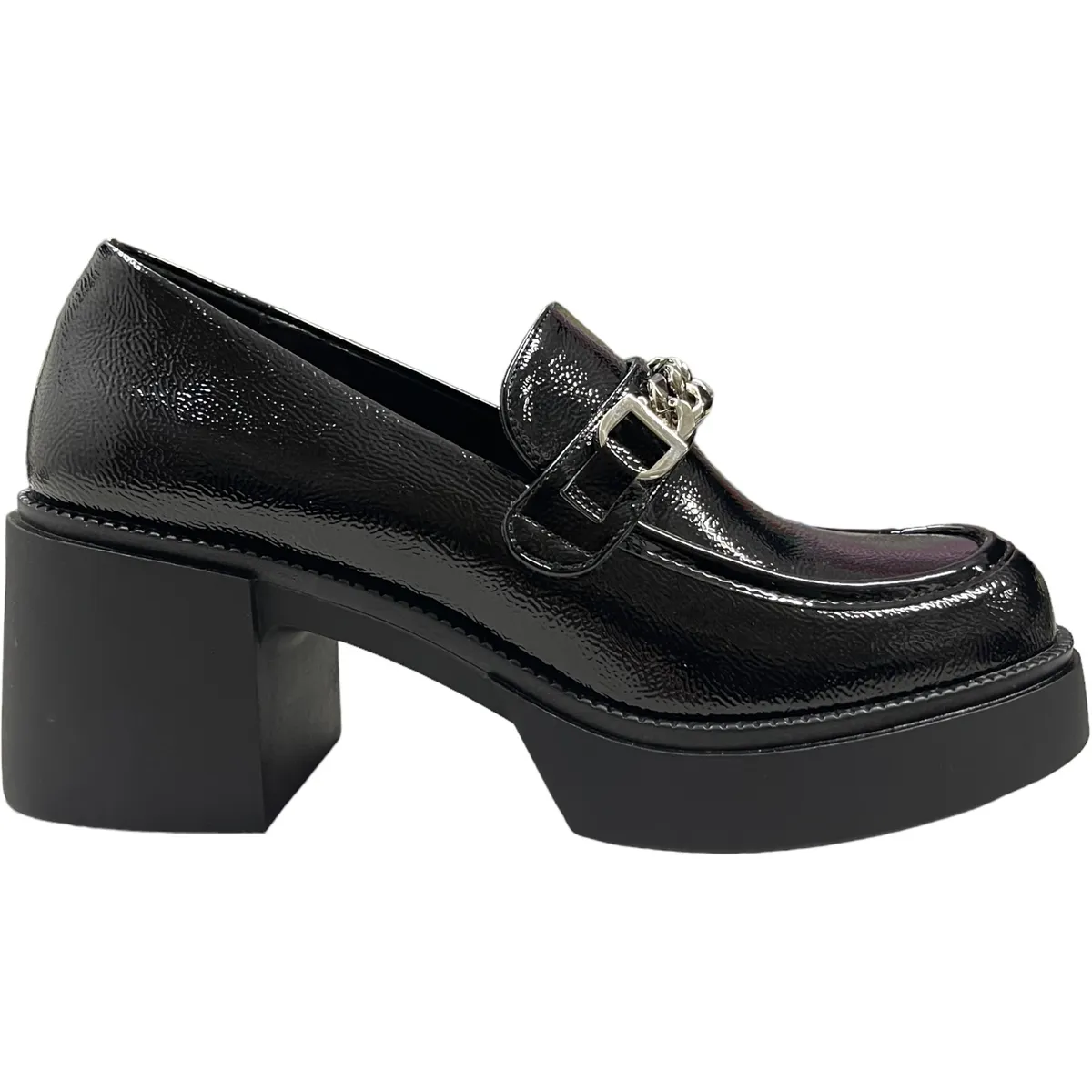 DETOGNI - Mocasin Mujer Negro Amsterdam Detogni