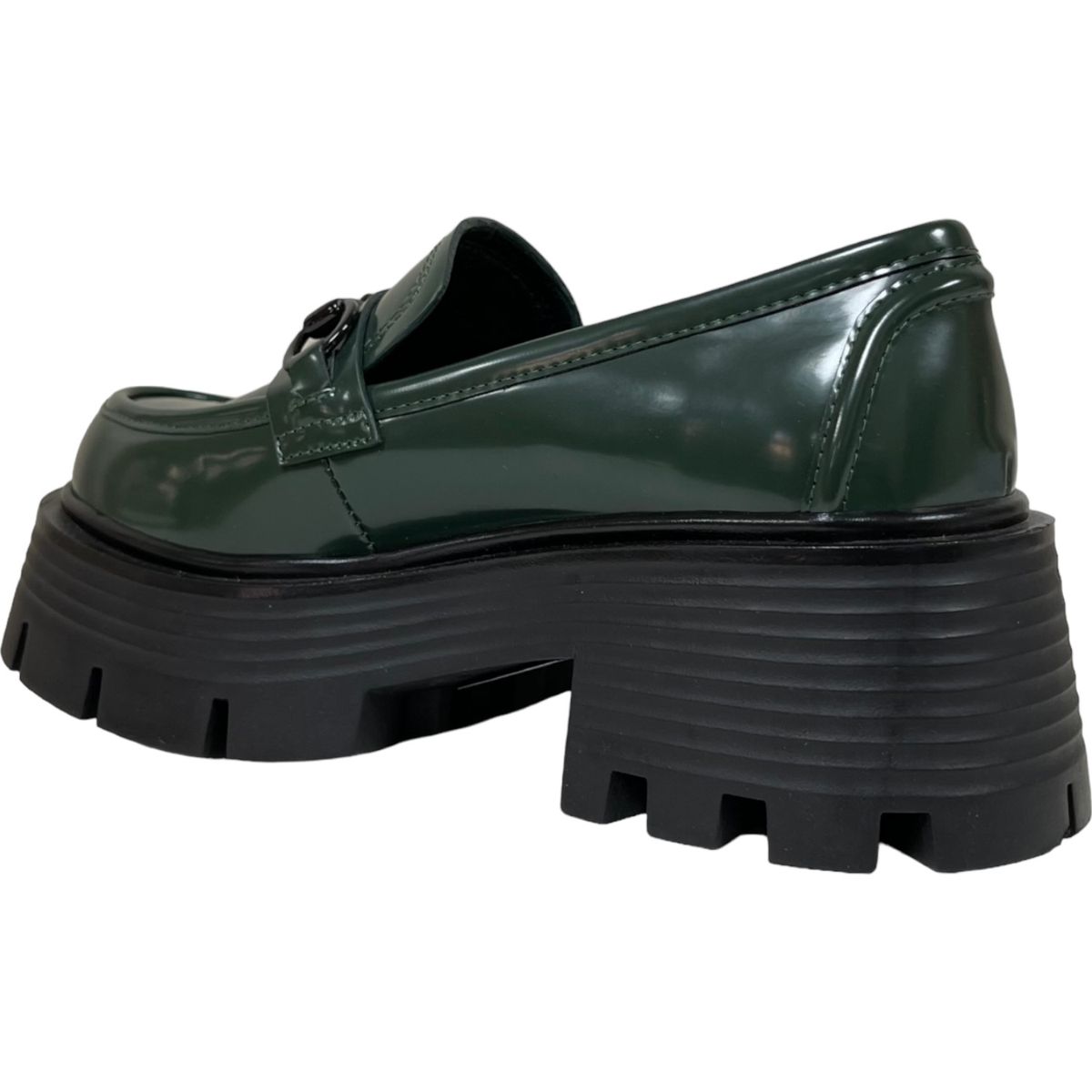 DETOGNI - Mocasin Mujer Verde Madrid Detogni