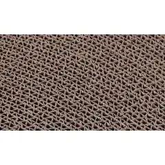 GENERICO - Rascador Pequeño de Cartón Corrugado para Gatos