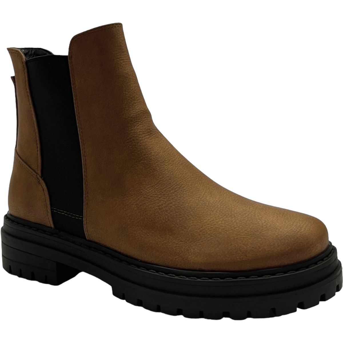 DETOGNI - Botin Casual Mujer Café Roma Detogni