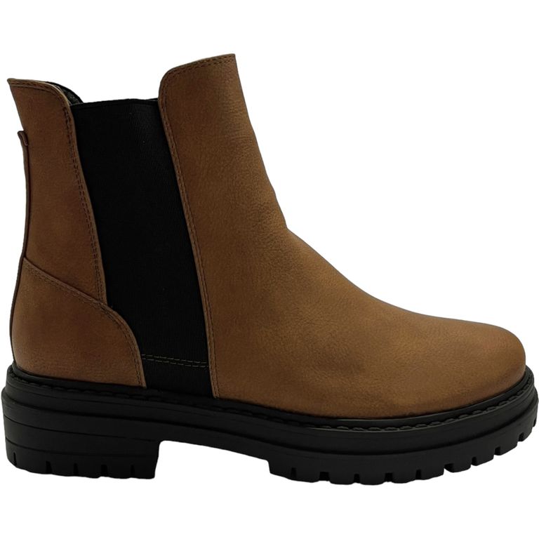 Botin Casual Mujer Café Roma