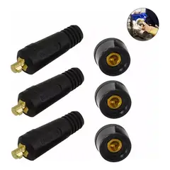 GENERICO - Pack de 3 Conectores Rápidos para Máquinas de Soldar 1025