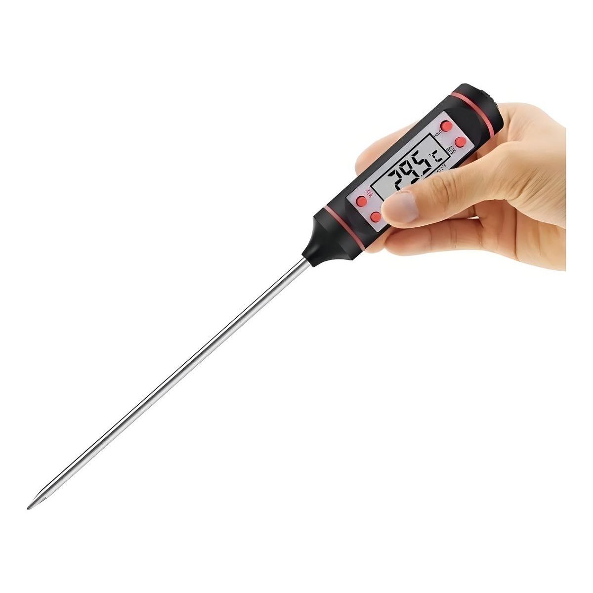 GENERICO - Termómetro Digital LCD para Cocción de Carnes -50° a 300°