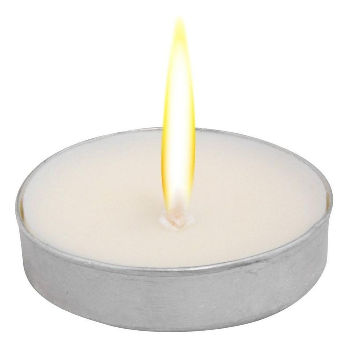 GENERICO - Pack de 50 Velas Flotantes Tealight Blanca Premium