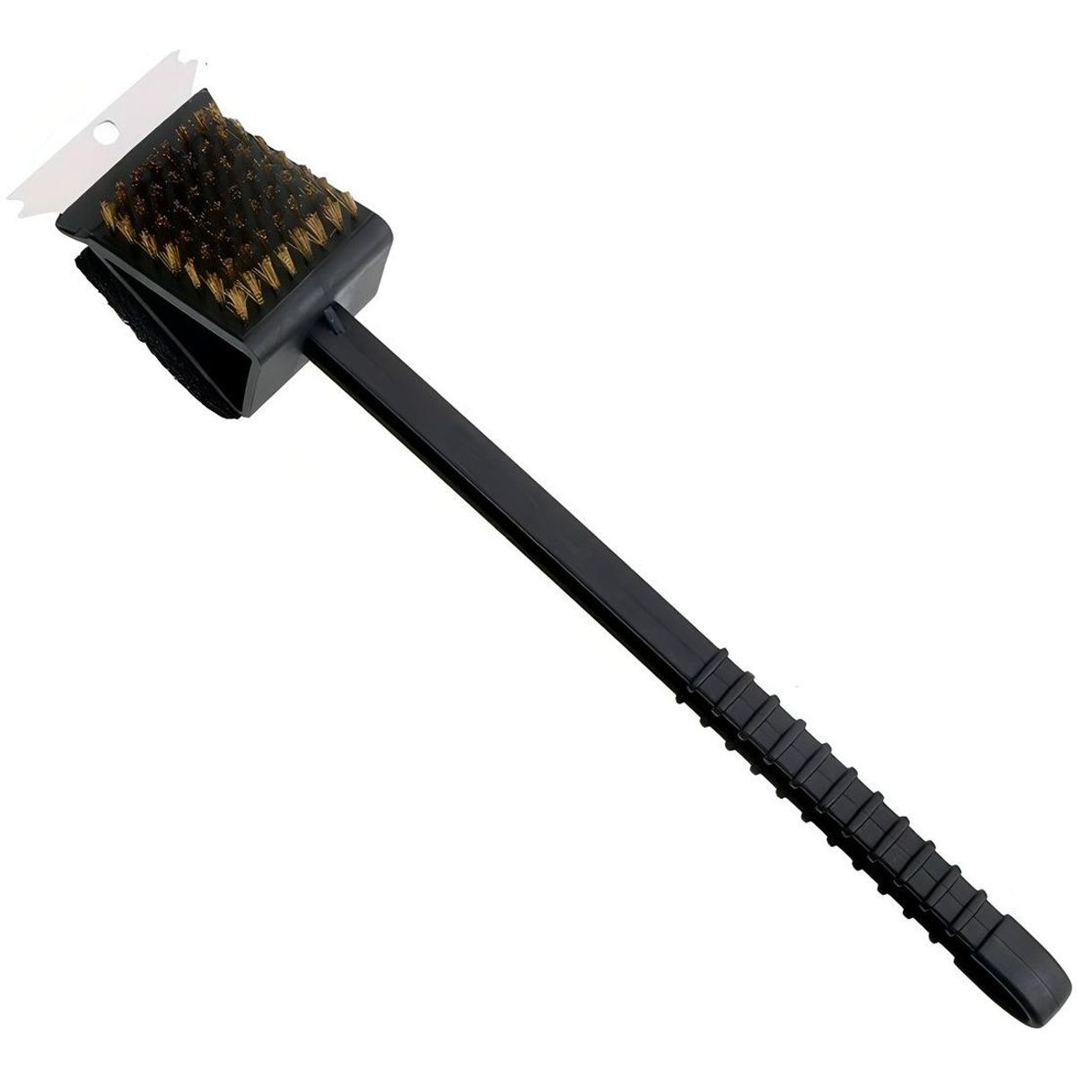 GENERICO - Cepillo de Limpieza 3 En 1 para Parrillas con Mango