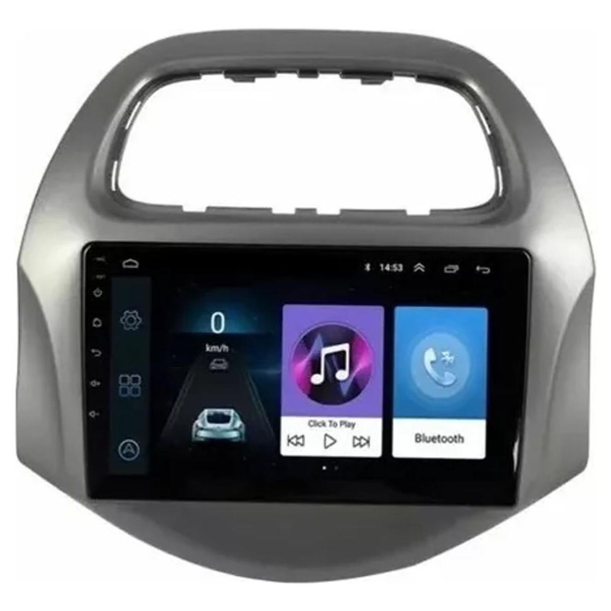 GENERICO - Bisel Adaptador para Radios de 9&apos - Spark GT 2018-2021