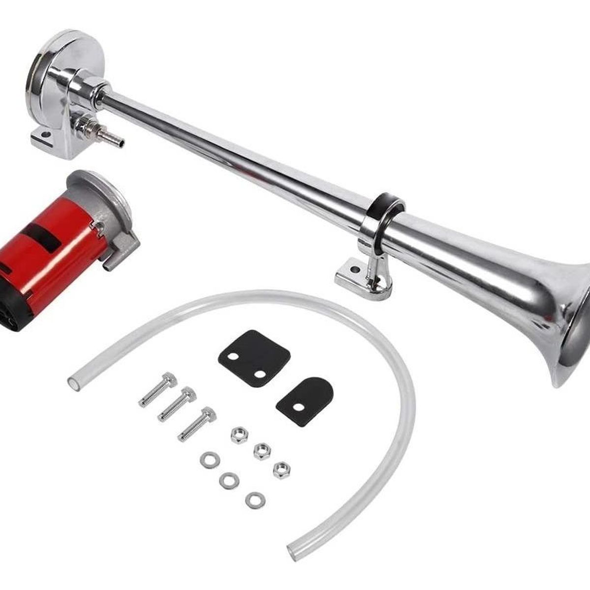 GENERICO - Bocina de Aire para Auto 12W Trompeta de Alerta